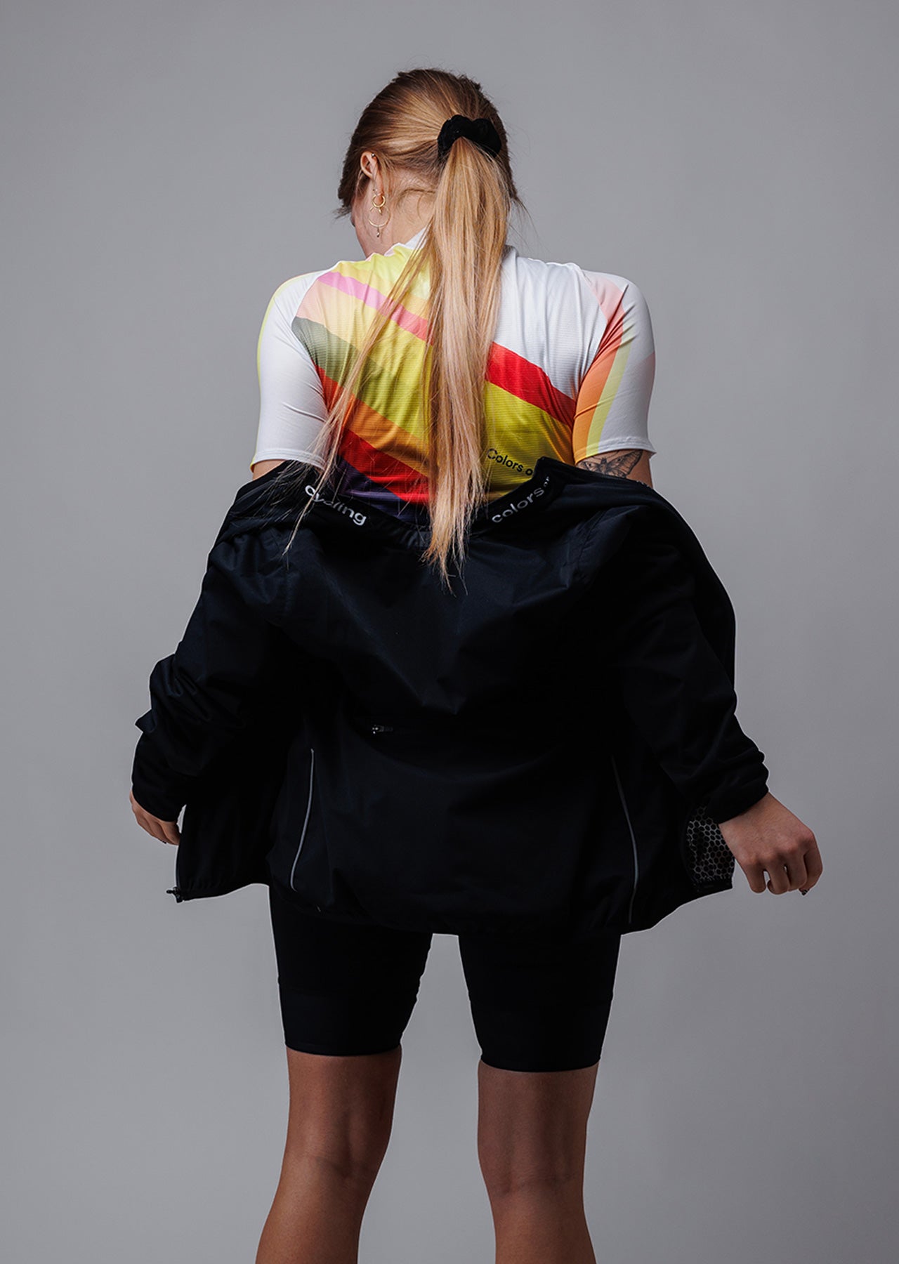 Rain Jacket black women